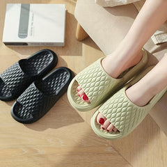 Women's Strappy Back Slides Lightweight Bathroom Shoes