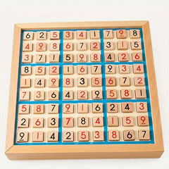 Wooden Sudoku Puzzle Game for Kids - Logical Thinking Puzzle Table Game