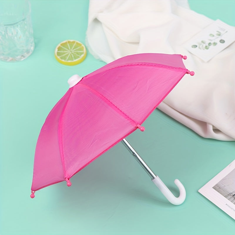 Colorful Umbrellas Doll Rain Gear 18in Doll Girls Accessories