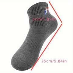 Men's Quarter Socks Sports Socks Autumn Winter Dress Socks