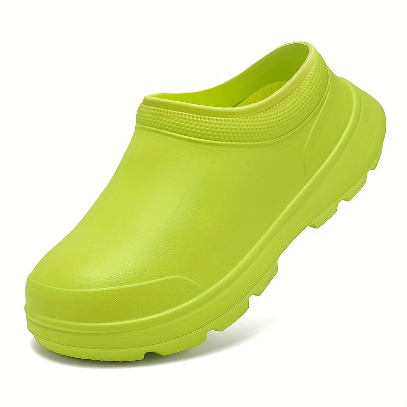 Men's Waterproof Chef Clogs Non-Slip Work Shoes