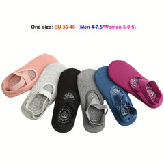 Women's Thick Cotton Yoga Socks Non-slip Breathable Dance Pilates Socks