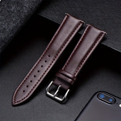 1pc Business PU Leather Strap 18 20 22 24mm Watch Strap