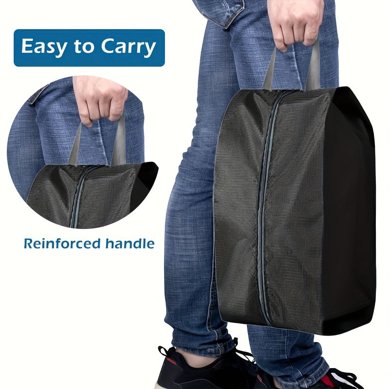 Portable Golf Travel Shoe Bag Waterproof Zipper Shoe Bag Men Women