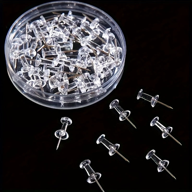 Transparent I Nail For Photo Wall Nail Head Press I Nail