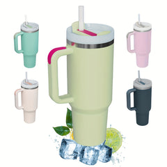 40oz Insulated Tumbler Straw Vacuum Sealed Cold Hot Iced Drinks