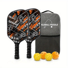 Haitime Pickleball Paddles Set of 2 with Carrying Bag