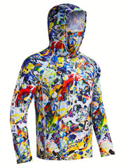 Rodeel Men's Fishing Shirt UPF 50 Sun Protection
