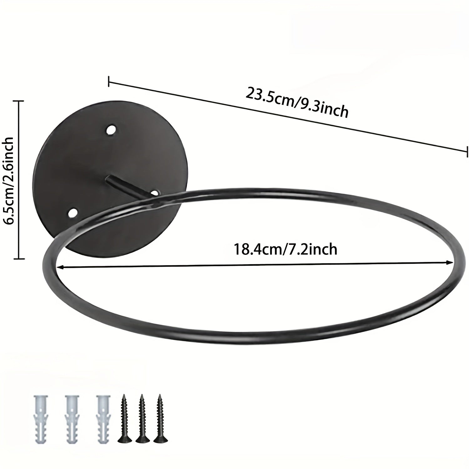 Metal Wall Mounted Ball Holder for Soccer and Football