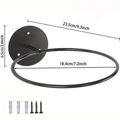 Metal Wall Mounted Ball Holder for Soccer and Football