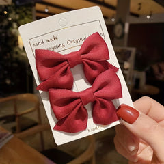 Baby Girls Bowknot Hair Clips Princess Hair Accessories