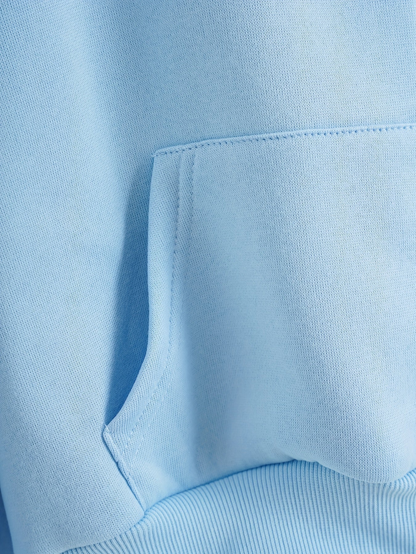 Sporty Zipper Kangaroo Pocket Sweatshirt Long Sleeve