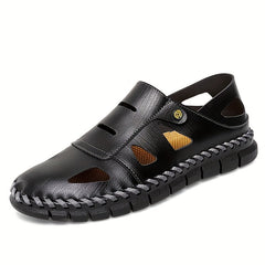 Men's Hollow Out Sandals Non Slip Beach Shoes Summer