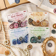 Vintage Inspired Stickers Set Sweet Romance & My Fairytale Designs