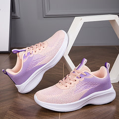 Women's Gradient Running Shoes Comfortable Breathable Sneakers