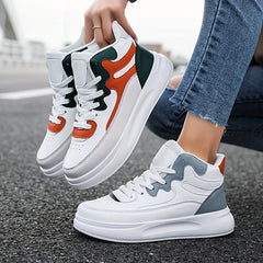 Sporty Skate Shoes for Women Non slip Walking Shoes