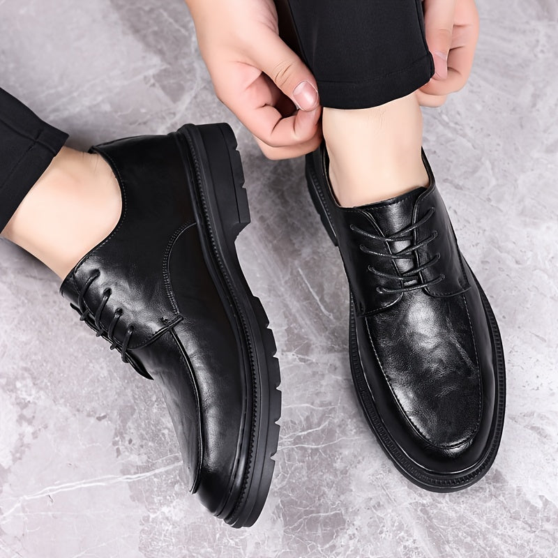 Men's Casual Lace up Dress Shoes Soft Sole