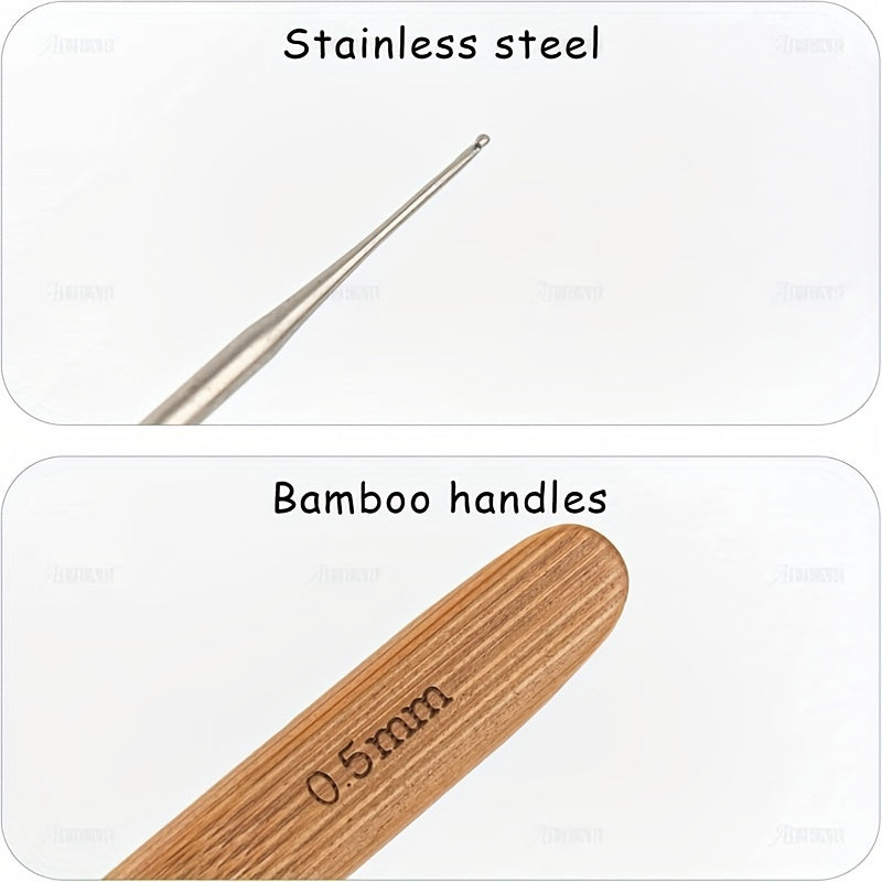 3pcs Crochet Set Hair Locking Needle Tool Craft Knitting Needle
