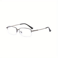 Retro Square Frame Anti Light Glasses Metal Frame Men Women
