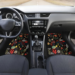 4pcs Daisy Butterfly Dragonfly Car Floor Mats Non slip And Stain resistant Mats