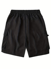 Men's Cargo Short Pants Breathable Baggy Shorts Outdoors