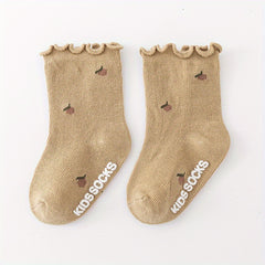Cotton Anti Slip Baby Socks For Newborns - Spring/Autumn