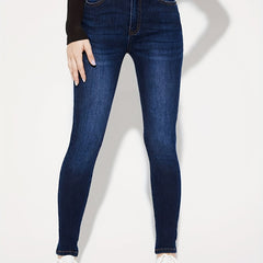 High Stretch Skinny Jeans High Waist Slim Fit Denim Pants