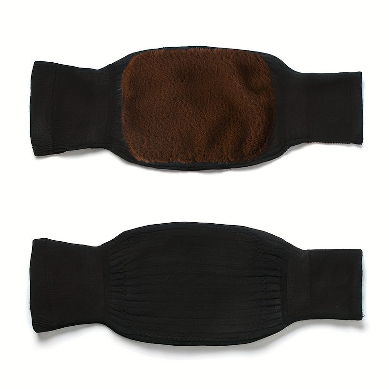 2pcs Cashmere Knee Pads Winter Warm Thick Wool Knee Protection