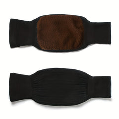 2pcs Cashmere Knee Pads Winter Warm Thick Wool Knee Protection