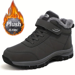 Men's Snow Boots Warm Fleece Outdoor Hiking