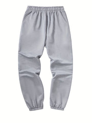 Rose Pattern Joggers Men's Casual Loose Fit Pants for All Seasons
