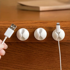 Adhesive Cable Clips - Organize Your Cables & Wires - Multiple Slot Options