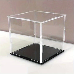 High Transparent Car Cartoon Building Blocks Model Box