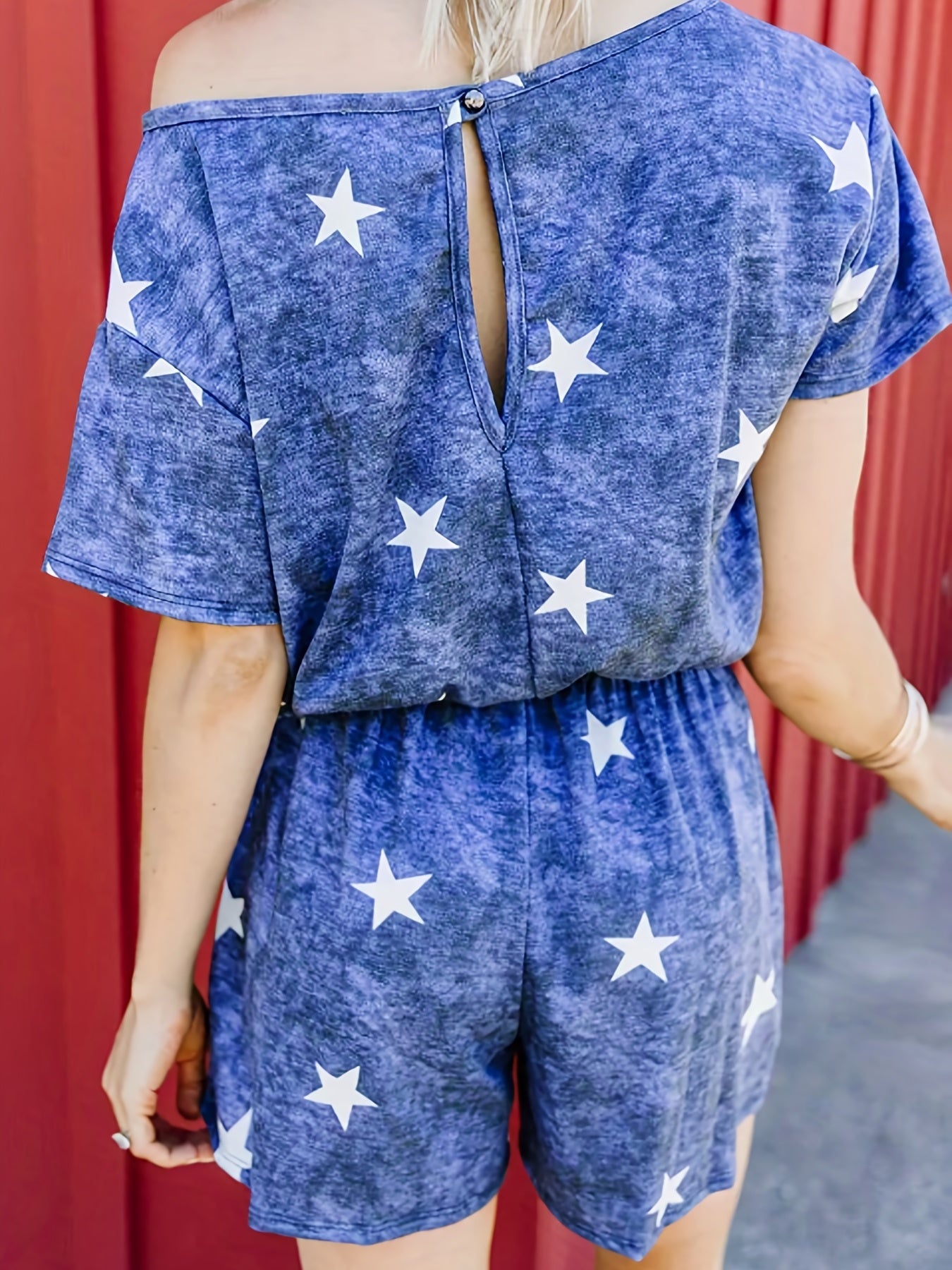 Off Shoulder Romper Jumpsuit Summer Women's Clothing