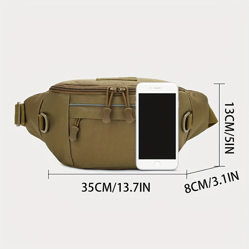 Waterproof Camo Waist Bag for Travel and Sports
