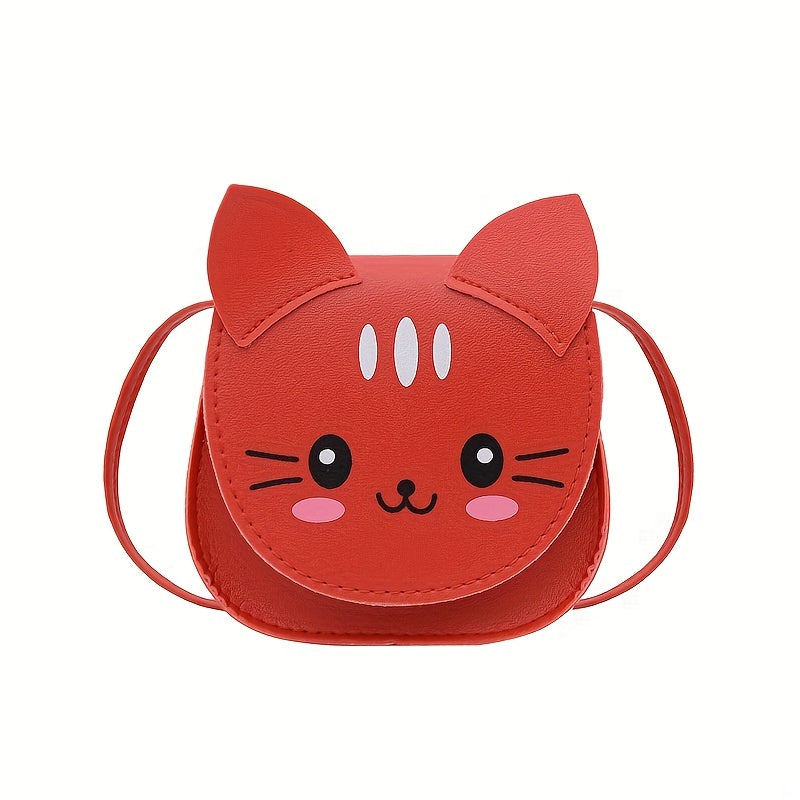 Kids Cat Shoulder Bag Crossbody Coin Purse for Girls