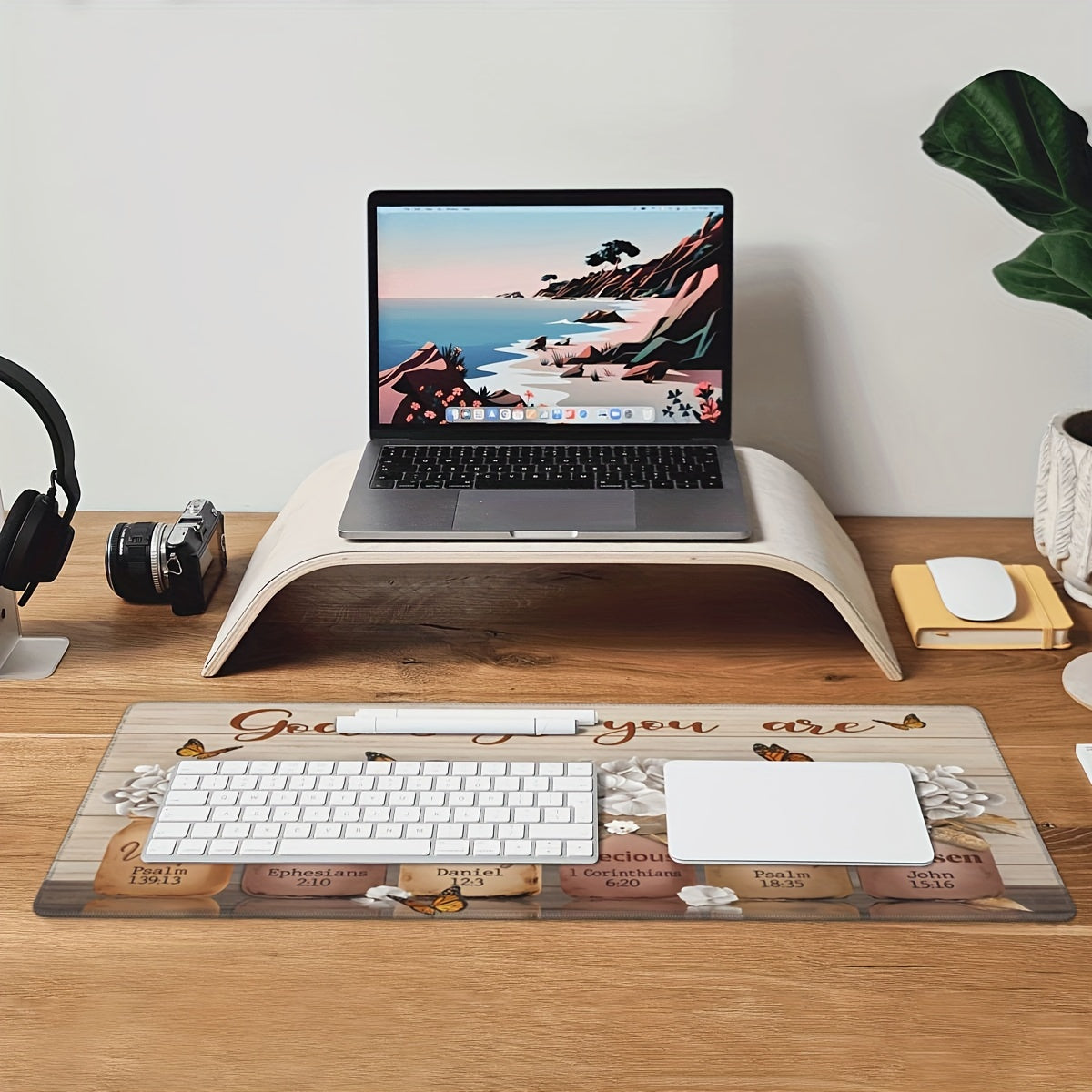 Flowers & Plants Extended Mouse Pad Large Gaming Mouse Pad