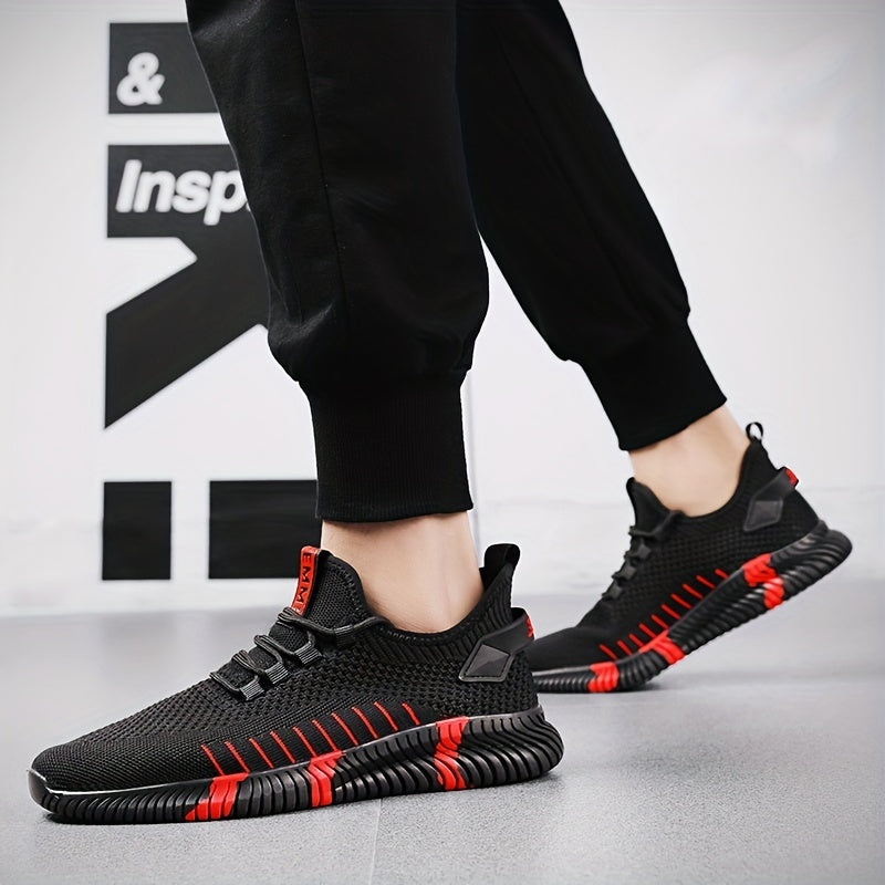 Men's Comfy Knit Casual Shoes for Traveling Jogging