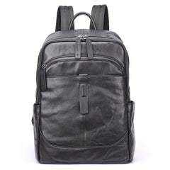 Casual Leather Backpack 35 56 Cm Laptop Bag Lightweight