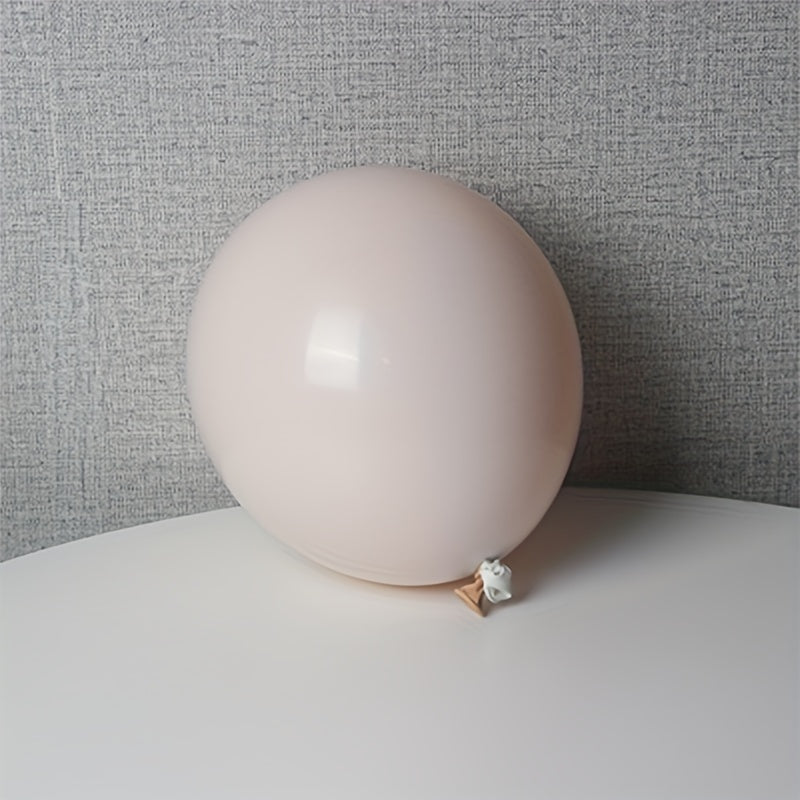 Double Cream Peach Balloon Garland Arch Set Wedding Decoration