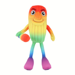 XL 13.77in Anime Plush Toy, Expressive Eyes, Soft Stuffed Animal