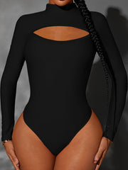 Tummy Control Bodysuit Long Sleeve Slimming Shaper