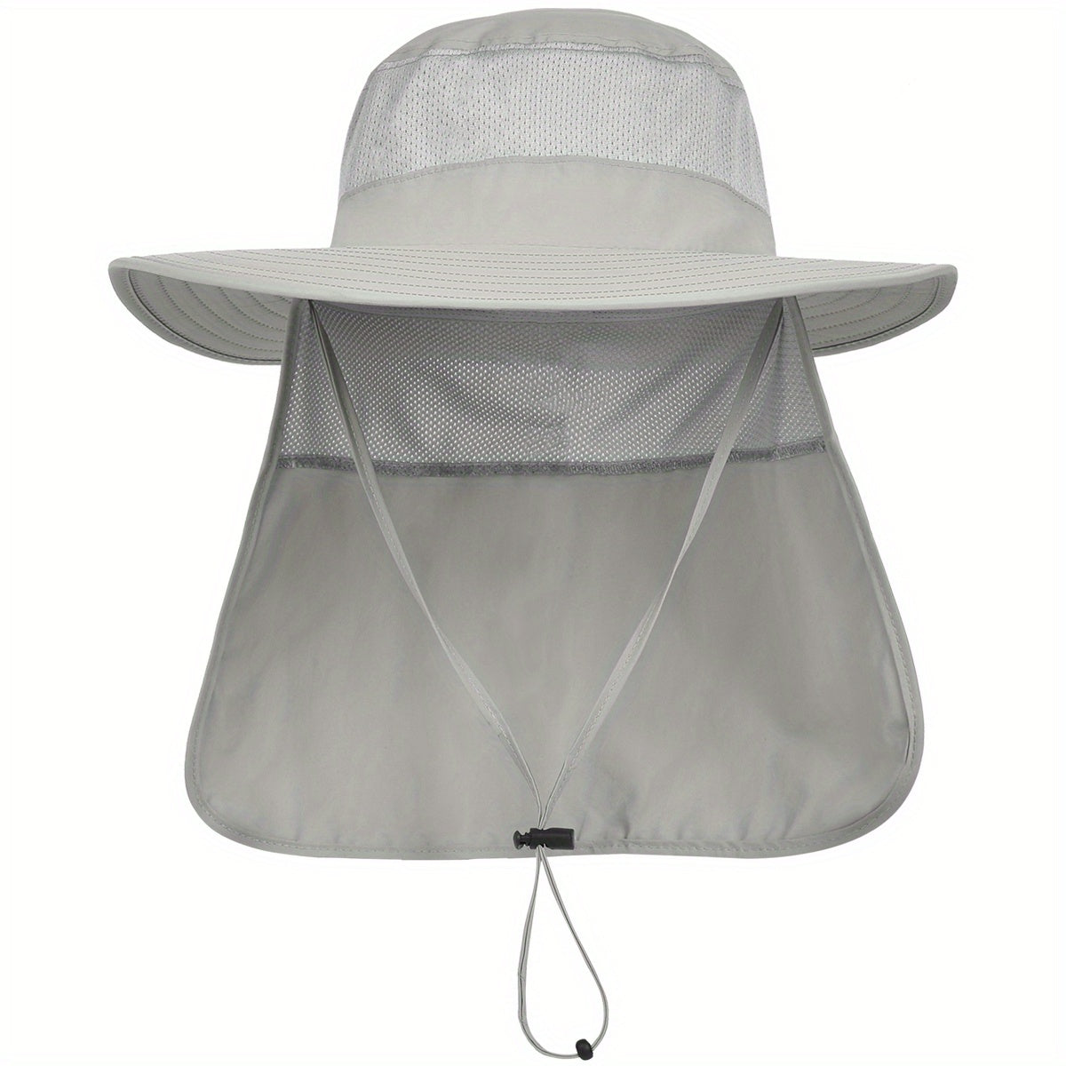 UPF 50 Sun Protection Safari Cap with Neck Flap