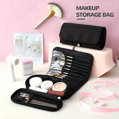 Portable Makeup Brush Bag Cosmetic Brushes Organizer Travel Accessory Storage