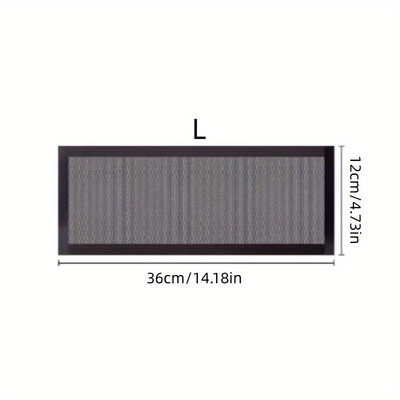 Rectangular Vent Cover Magnetic PVC Ventilation Net Floor Storage Container