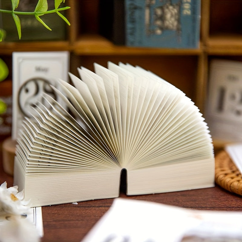 365 Days Retro Desk Calendar Journal Material Decorative Collage Bottoming