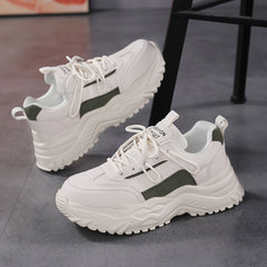 Women's Mesh Breathable Chunky Sneakers Non Slip Running Shoes