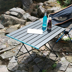 Portable Camping Table Ultralight Aluminum Folding Table for Outdoor Activities