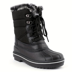 Women's Non slip Snow Boots Warm Outdoor Walking Shoes High Tube Boots