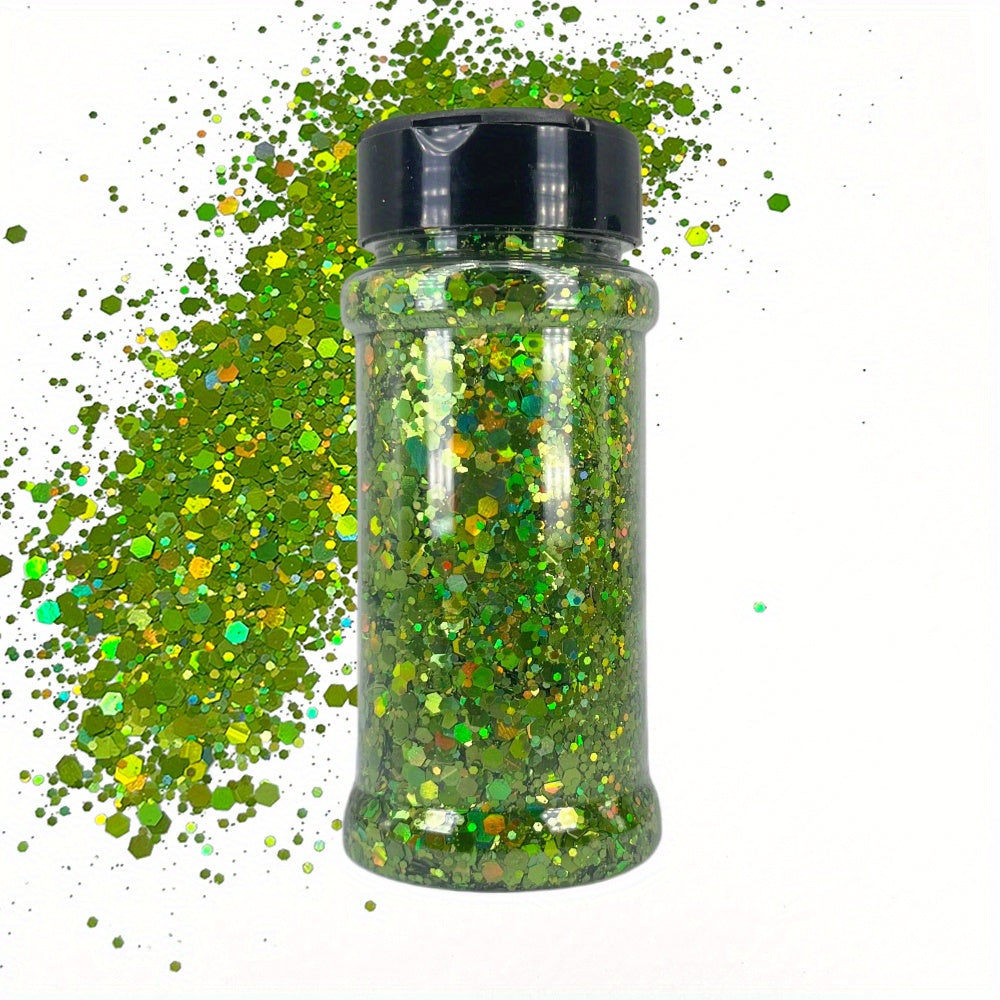 Chunky Glitter Purple Pink Green Mix